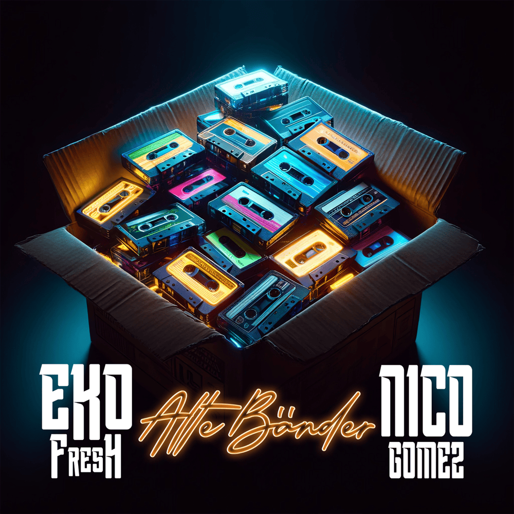 Album cover art for "Alte Bänder" by Eko Fresh