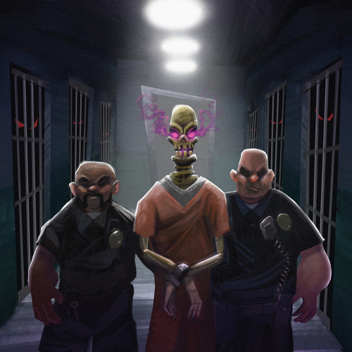 Album cover art for "Enemies" by Azizi Gibson
