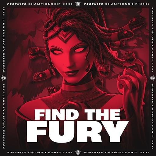 Album cover art for "Find the Fury" by Fortnite