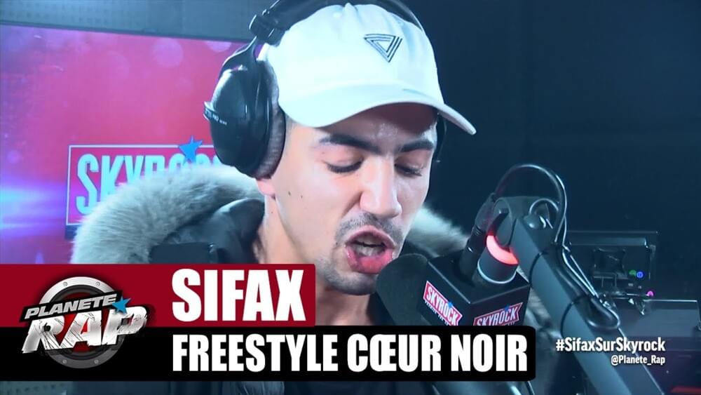 Album cover art for "Freestyle Cœur noir" by Sifax