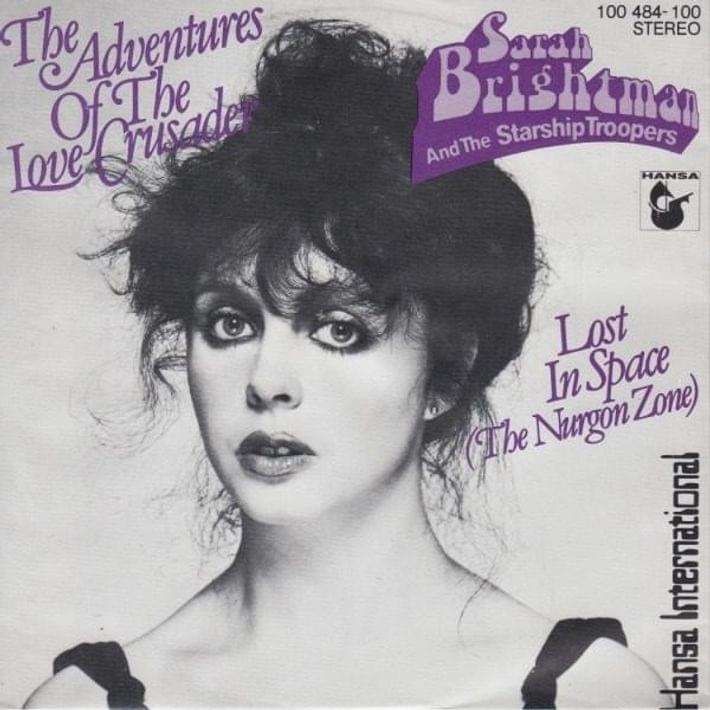 Album cover art for "The Adventures Of The Love Crusader" by Sarah Brightman And The Starship Troopers