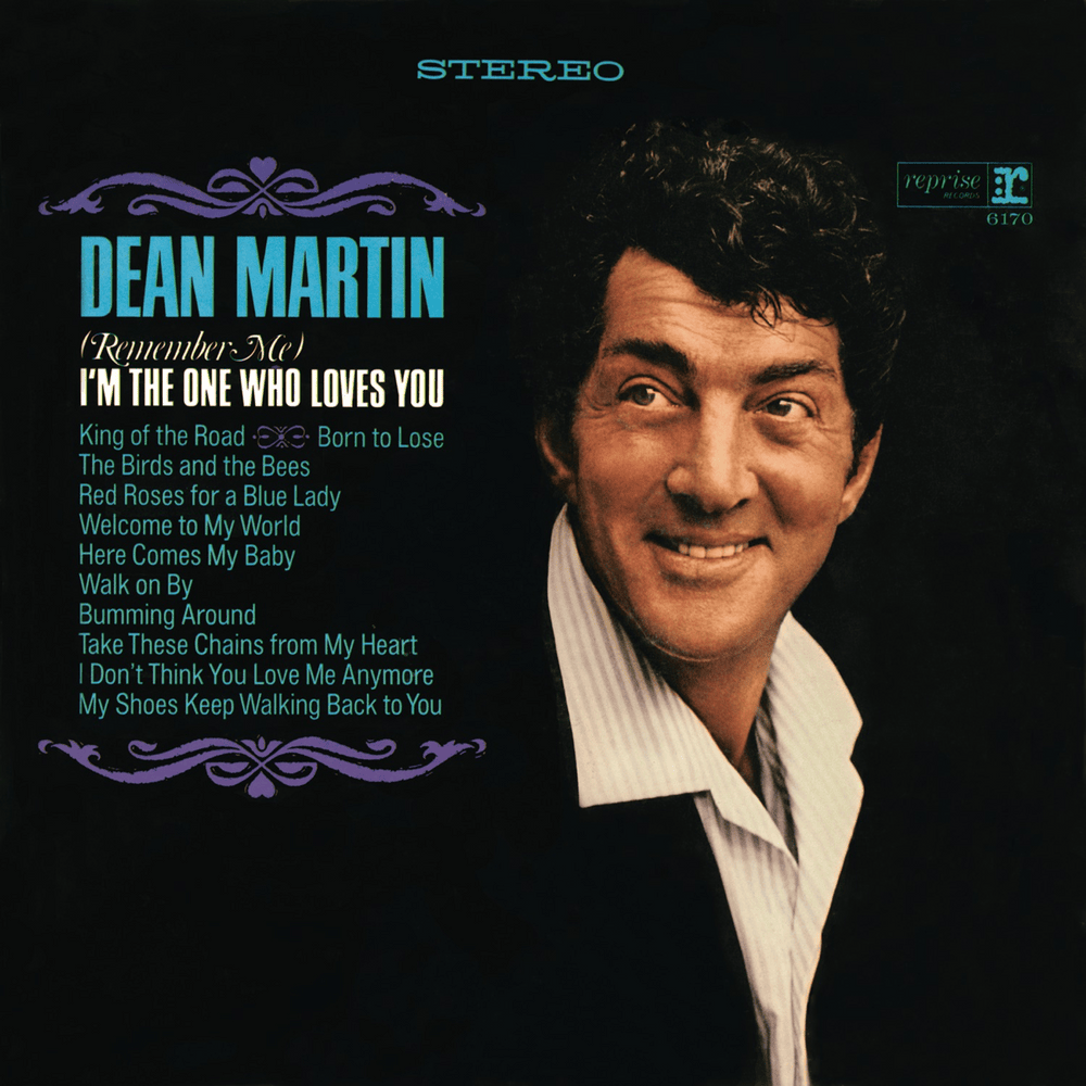 Album cover art for "Bumming Around" by Dean Martin