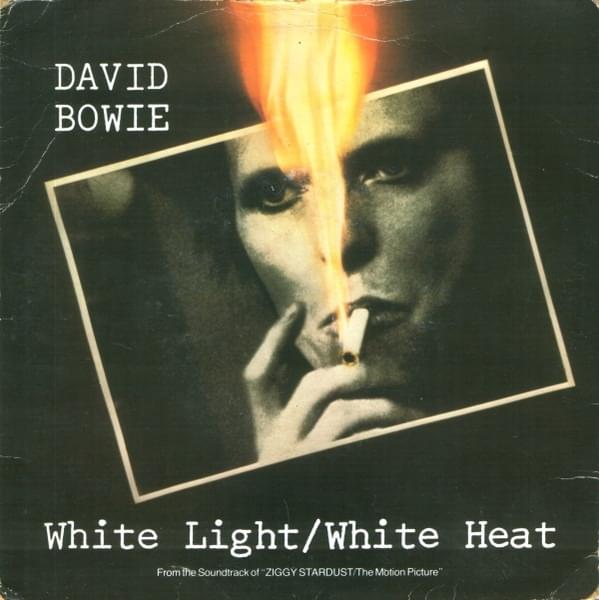 Album cover art for "White Light/White Heat (Live 1973)" by David Bowie