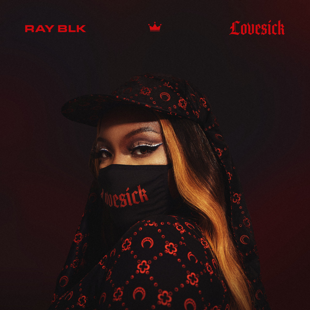 Album cover art for "Lovesick" by RAY BLK