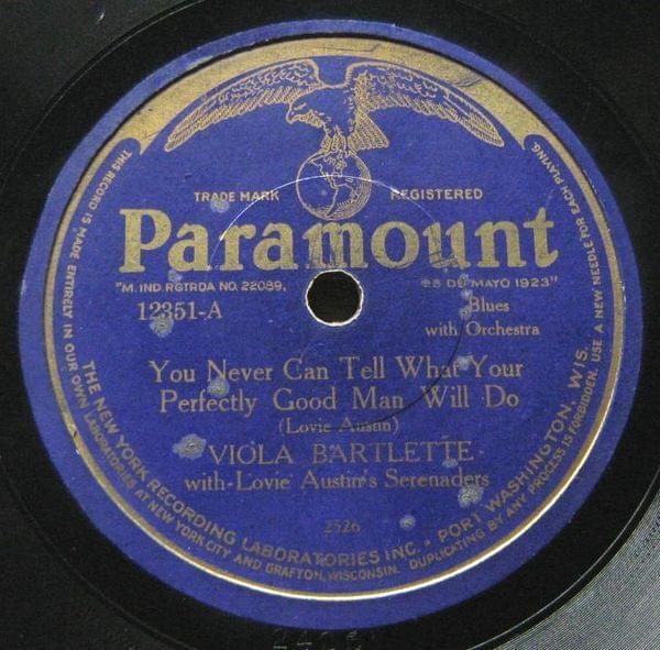 You Can Never Tell What Your Perfectly Good Man Will Do by Viola Bartlette