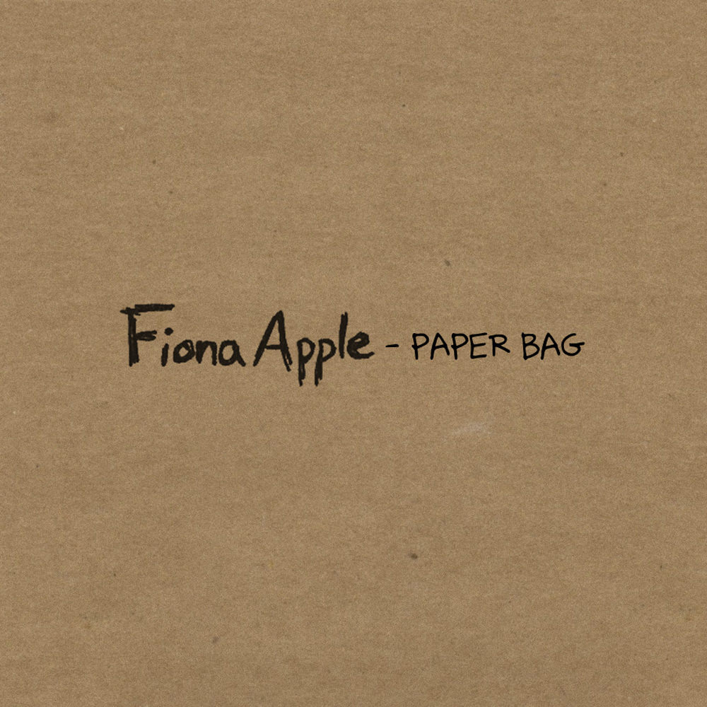 Album cover art for "Paper Bag" by Fiona Apple