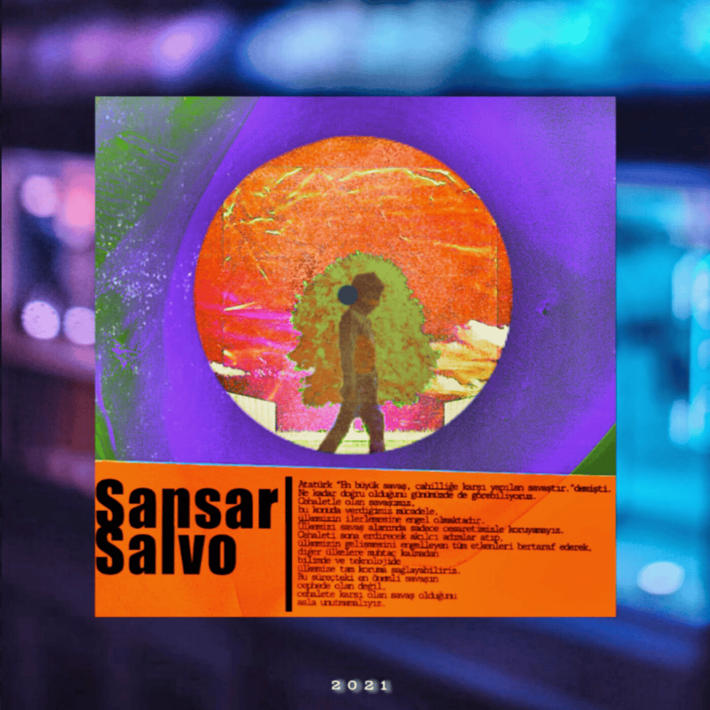 Album cover art for "Sen De Böyle İstiyorsun" by Sansar Salvo