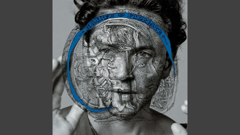 Album cover art for "Le train du soir" by Raphael & Pomme