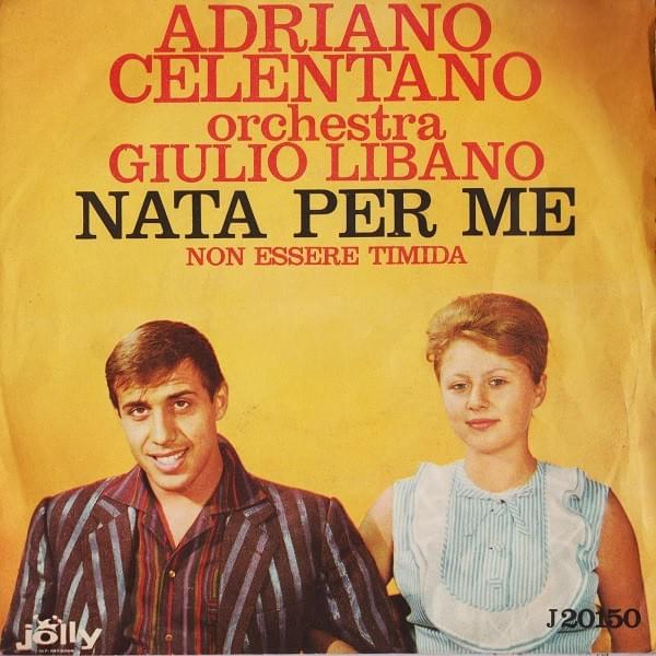Album cover art for "I ragazzi del juke box" by Adriano Celentano