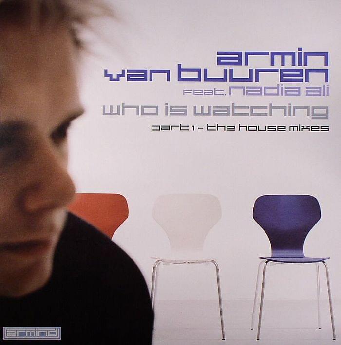 Album cover art for "Who Is Watching (Mischa Daniels Mix)" by Armin van Buuren & Nadia Ali
