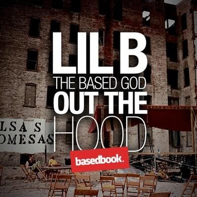 Album cover art for "Out The Hood" by Lil B