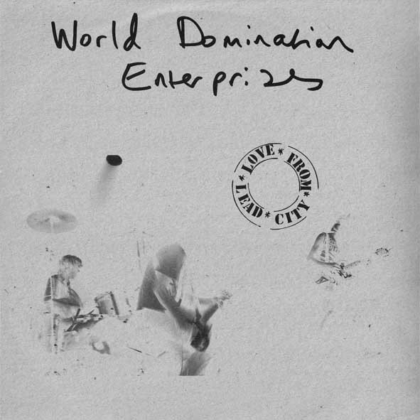 Album cover art for "Asbestos Lead Asbestos" by World Domination Enterprises