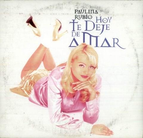 Album cover art for "Hoy Te Dejé De Amar" by Paulina Rubio