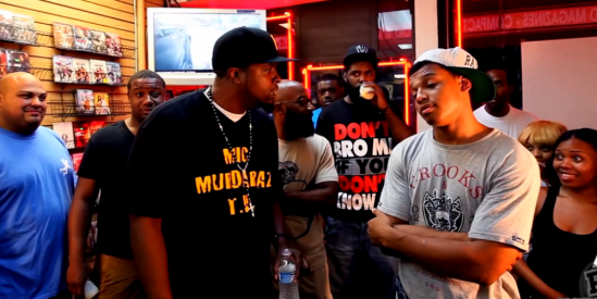 Album cover art for "Ill Will vs. Johnie Alcatraz" by URLtv & Johnie Alcatraz & Ill Will (Battle Rapper)