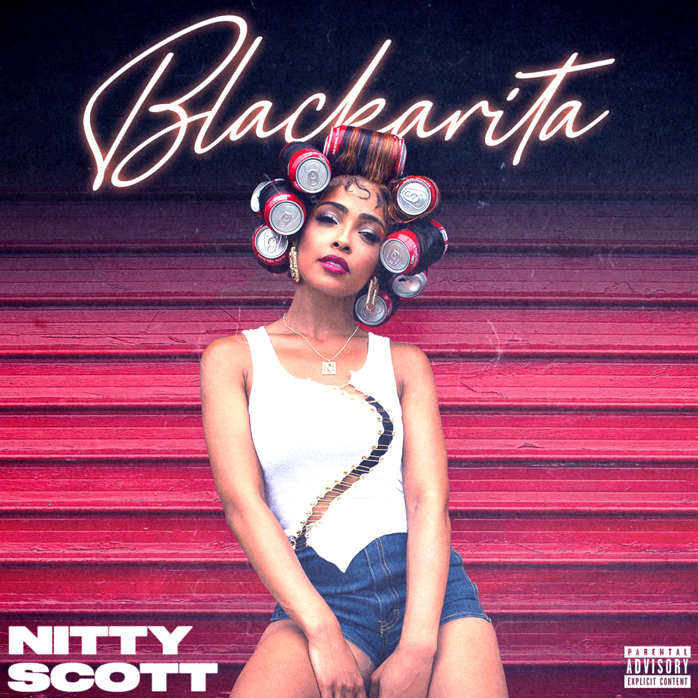 Album cover art for "Blackarita" by Nitty Scott
