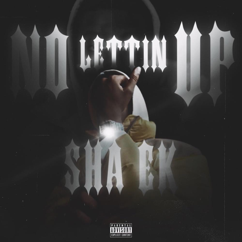 Album cover art for "No Lettin Up" by Sha EK