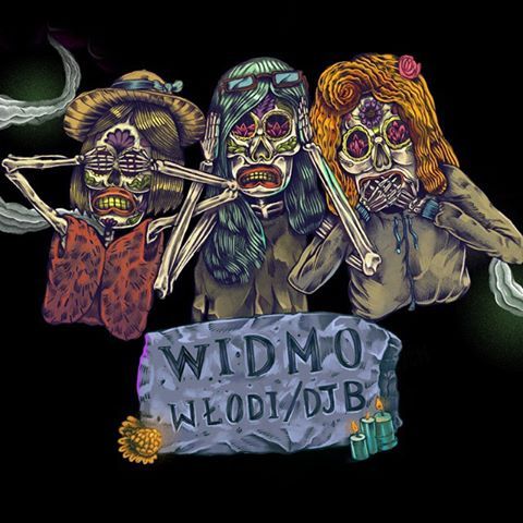 Album cover art for "Widmo" by Włodi