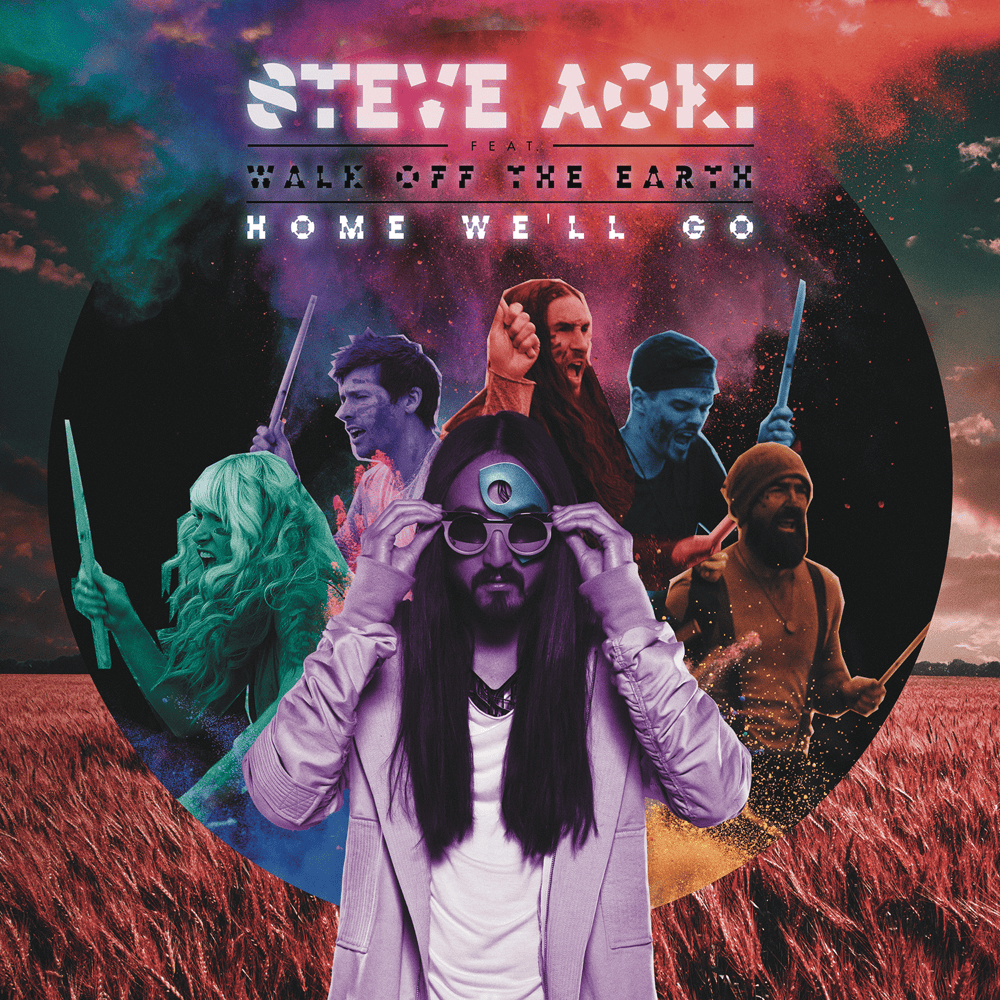 Album cover art for "Home We’ll Go (Take My Hand)" by Steve Aoki