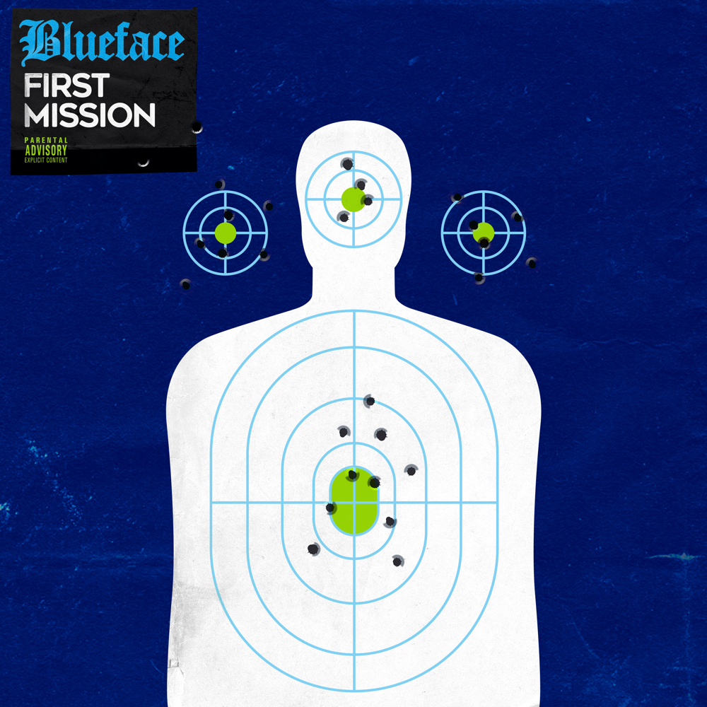 Album cover art for "First Mission" by Blueface