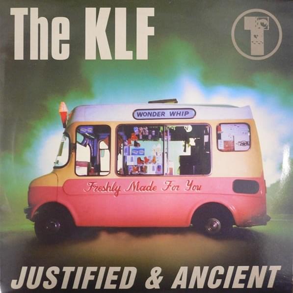 Album cover art for "Justified and Ancient (Make Mine a 99)" by The KLF