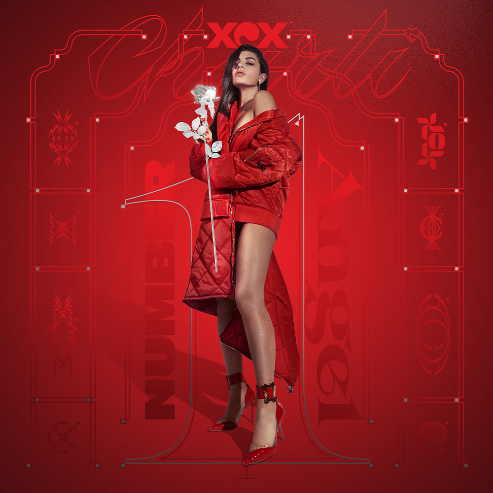 Album cover art for "Dreamer" by Charli xcx & RAYE & Starrah