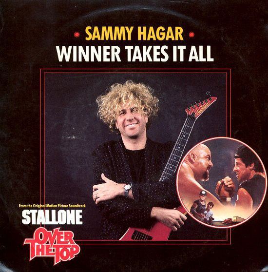 Album cover art for "Winner Takes It All" by Sammy Hagar