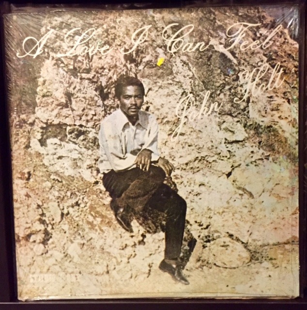 Album cover art for "I Want A Love I Can Feel" by John Holt