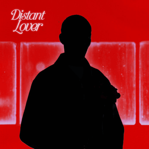 Album cover art for "Distant Lover" by bLAck pARty