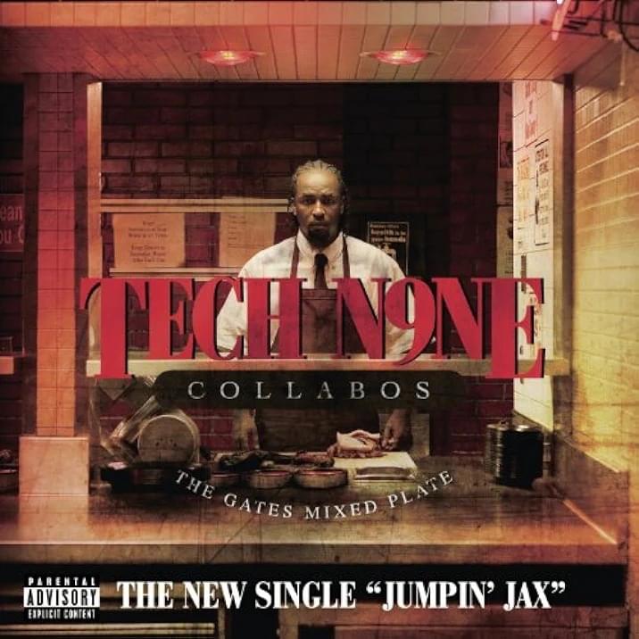 Album cover art for "Jumpin’ Jax" by Tech N9ne & Bishop Young Don & Stevie Stone & Krizz Kaliko