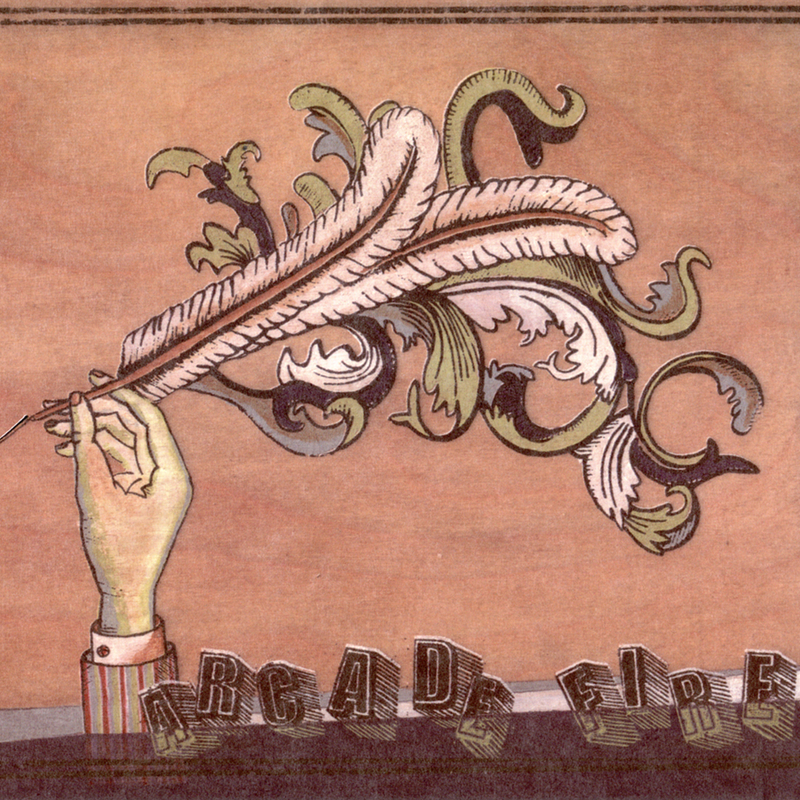 Album cover art for "Haiti" by Arcade Fire