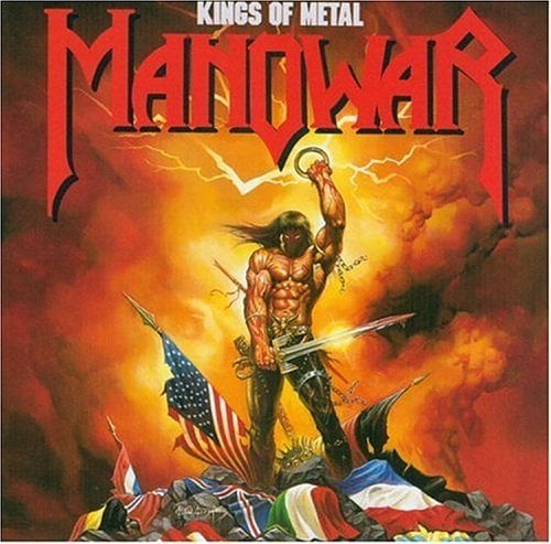 Album cover art for "Hail and Kill" by Manowar