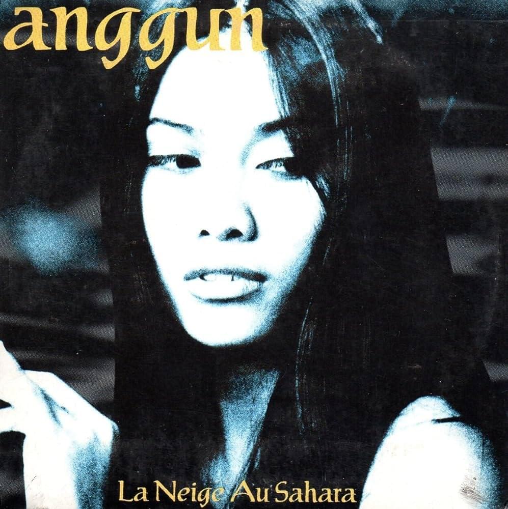 Album cover art for "La neige au Sahara" by Anggun