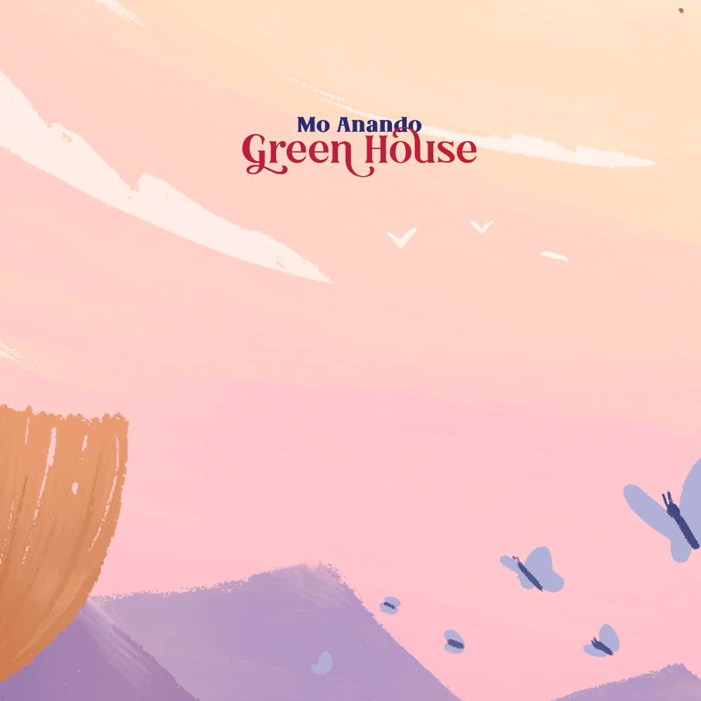 Album cover art for "Green House" by Mo Anando