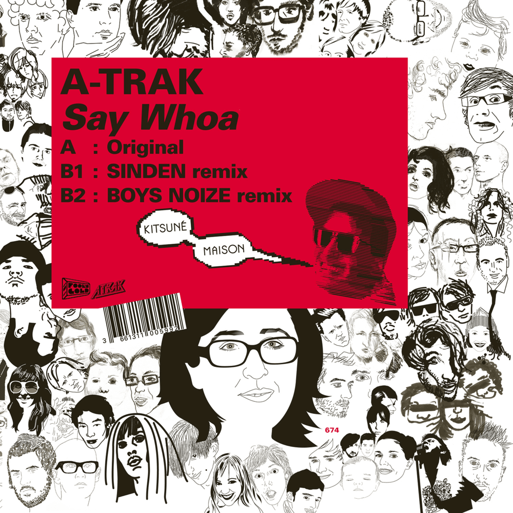 Album cover art for "Say Whoa" by A-Trak