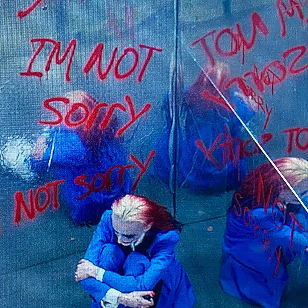 Album cover art for "IM NOT SORRY" by Royal & the Serpent