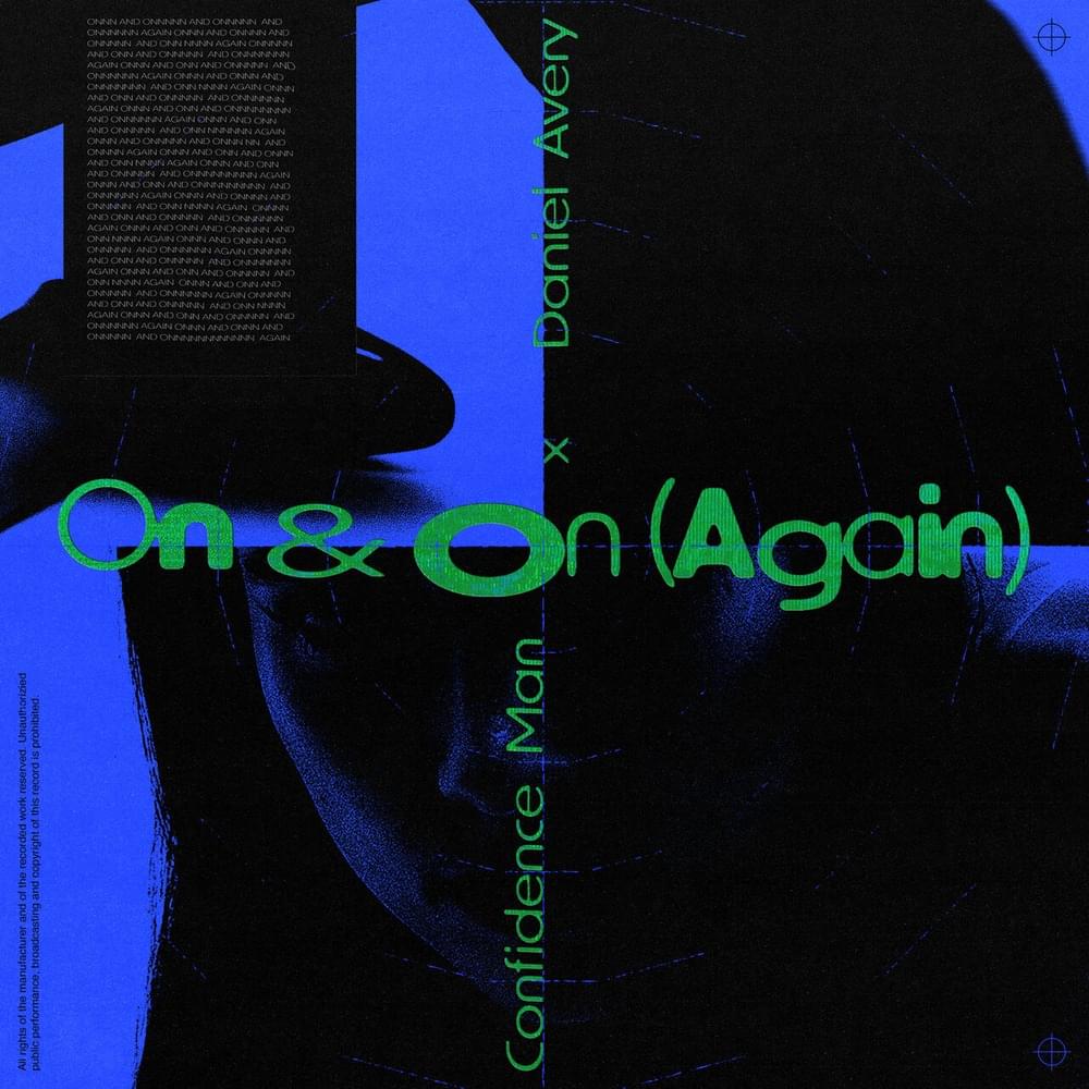 Album cover art for "On & On (Again)" by Confidence Man