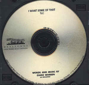 Album cover art for "I Want Some of That" by TLC
