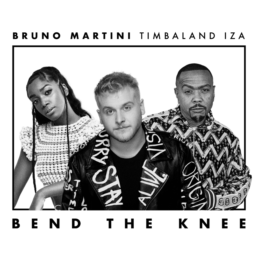 Album cover art for "Bend the Knee" by Bruno Martini