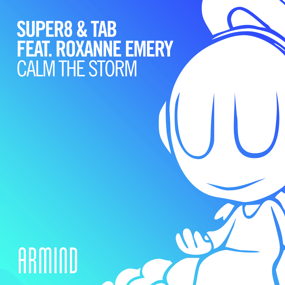 Album cover art for "Calm The Storm" by Super8 & Tab & RØRY