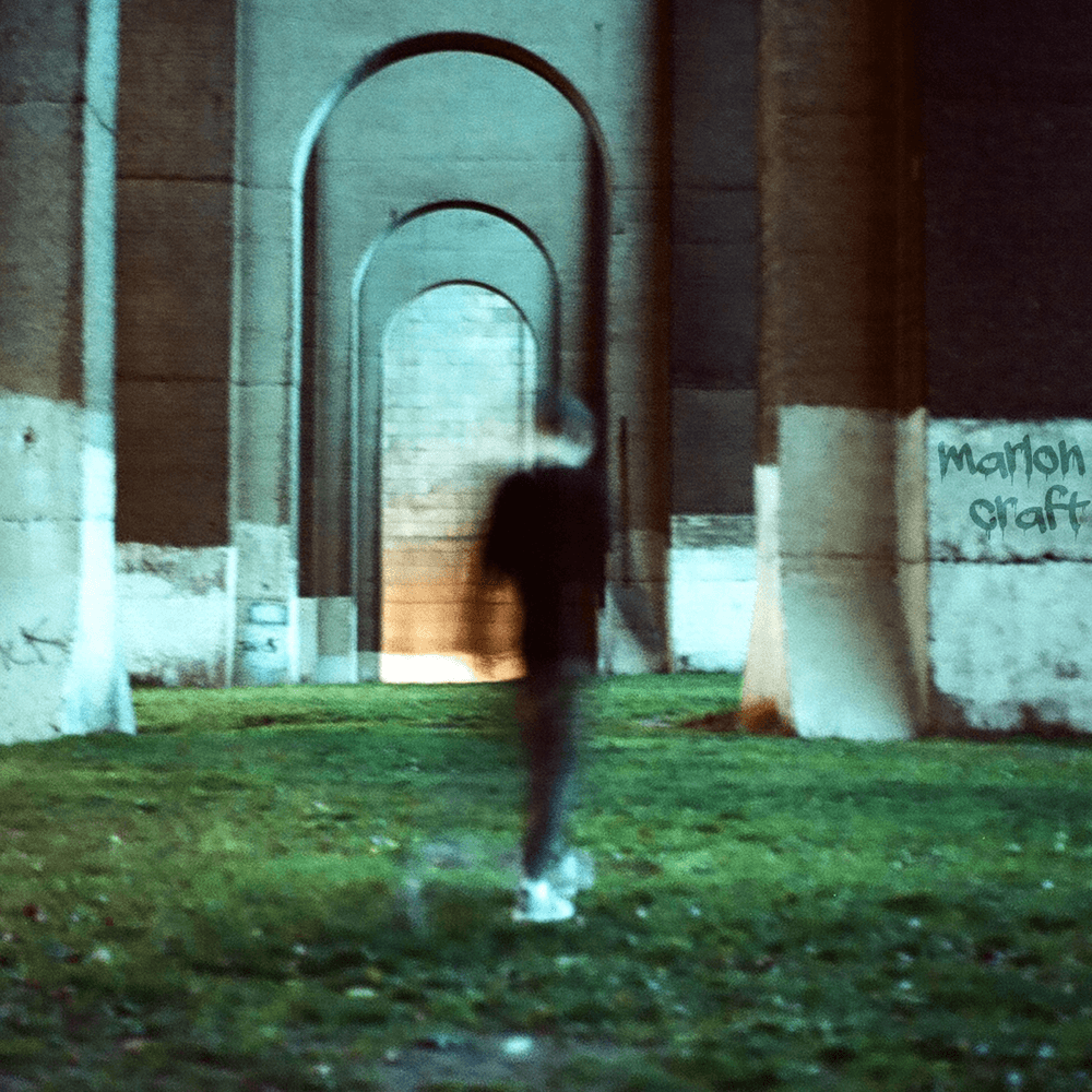 Album cover art for "The Static" by Marlon Craft & Leah Rich