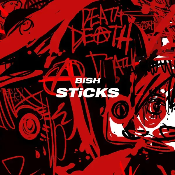 Album cover art for "FREEZE DRY THE PAST" by BiSH