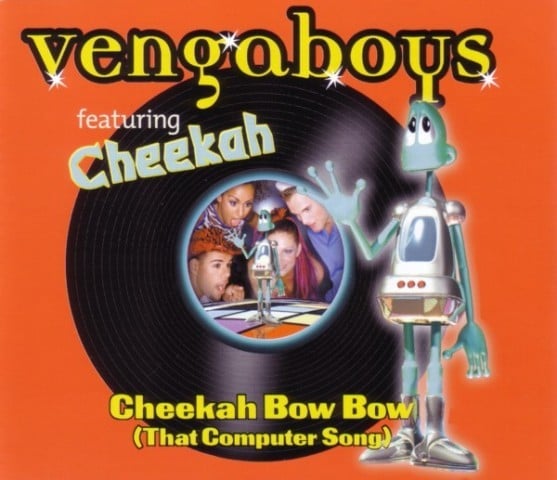 Album cover art for "Cheekah Bow Bow (That Computer Song)" by Vengaboys
