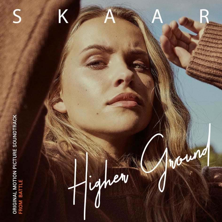 Album cover art for "Higher Ground" by SKAAR