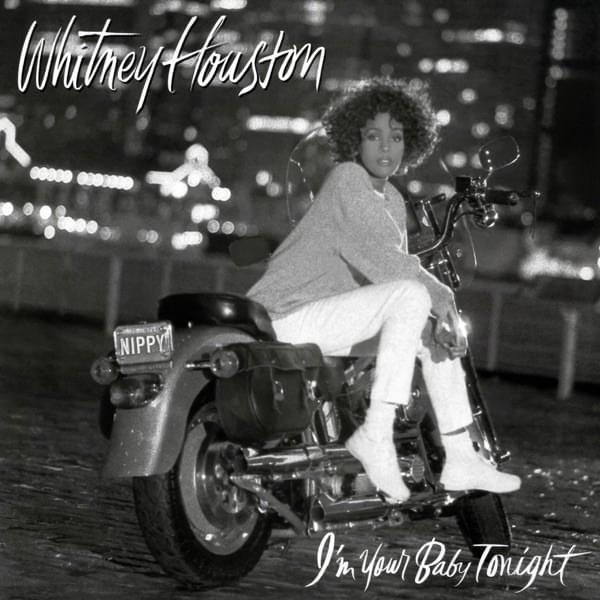 Album cover art for "Higher Love" by Whitney Houston