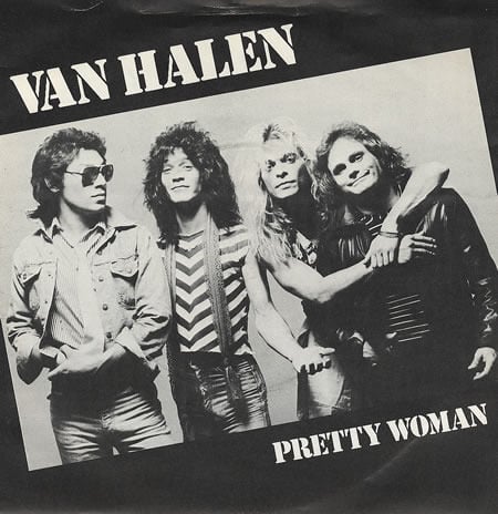 Album cover art for "(Oh) Pretty Woman" by Van Halen