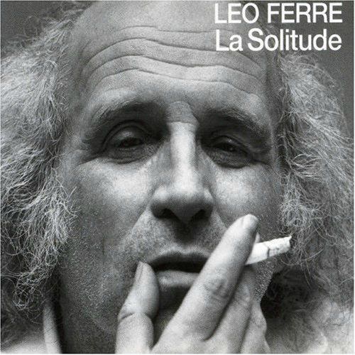 Album cover art for "Le conditionnel de variétés" by Léo Ferré