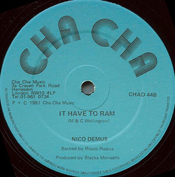 Album cover art for "It Have To Ram" by Nicodemus