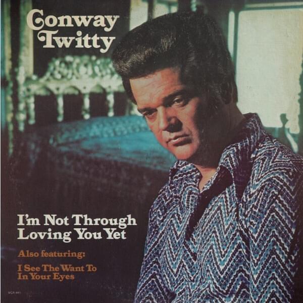 Album cover art for "Pure Love" by Conway Twitty