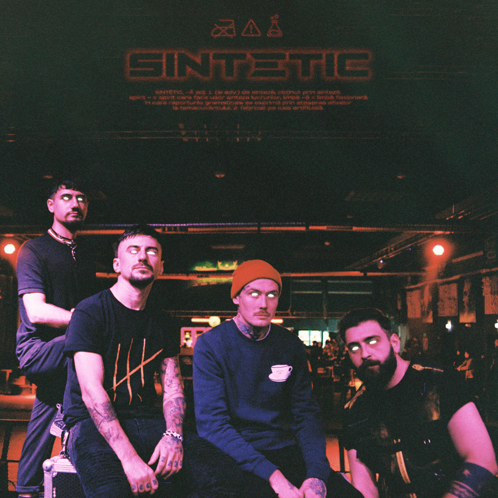 Album cover art for "SINTETIC" by HVNDS