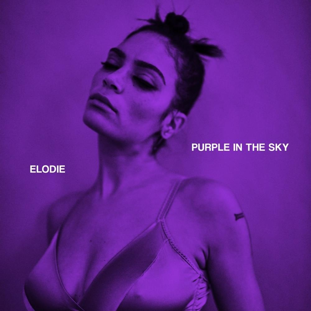 Album cover art for "Purple In The Sky" by Elodie